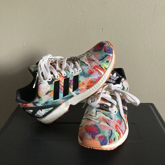 Adidas Torsion ZX Flux MultiColor Shoes - Picture 1 of 5